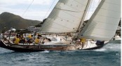Racing sail yacht Kings Legend